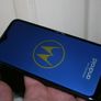 Motorola G8 Plus Dual Sim 64GB Cosmic Blue, Unlocked ( see photos - small crack in screen) Image 2