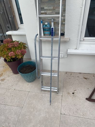 Aluminium pull down attic / loft ladder