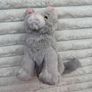 Our Generation Battat Gray Kitten Kitty Cat approx. 16 cm. Used Please see photos Image 2