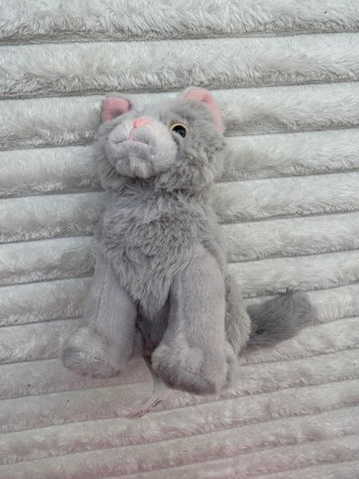 Our Generation Battat Gray Kitten Kitty Cat approx. 16 cm. Used Please see photos