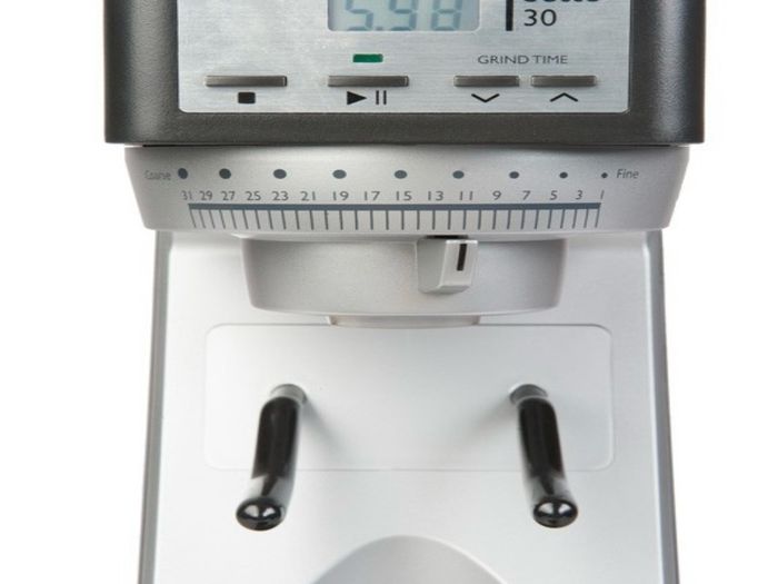 Professional coffee grinder can adjust to grams and size of the coffee grinder.