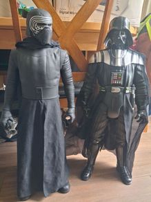 3ft Darth Vader and Kylo Ren