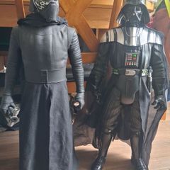 3ft Darth Vader and Kylo Ren
