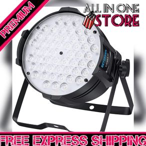 Stage Lights 54 2W LED Par Light Warm/Cold White RA>90 Supports DMX512 and Master-Slave Super Bright Strobe Light for Theater, Photography, Party, Show, Church Event, Wedding (FREE SHIPPINGS)