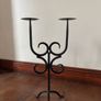 Vintage Black Candelabra Image 2