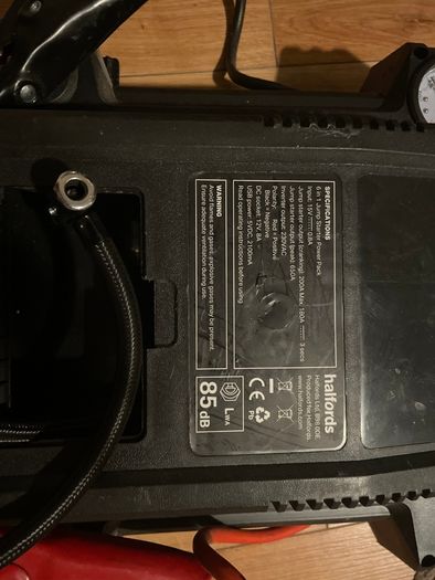 6 in 1 Jump Starter Power Pack