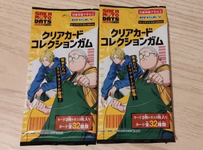 Sakamoto Days Ensky Clear Card Collection Anime Manga Taro Sakamoto Osagiri Shin Asakura Lu Shaotang