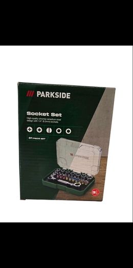 socket set with case 31 piece