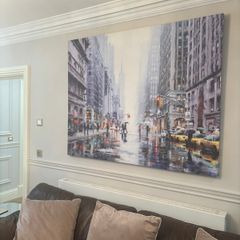 New York 5th Avenue Large Canvas