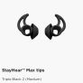 Bose quiet comfort Earbuds 3 pairs silicone tips stayhear max with original usb charge cable Image 2