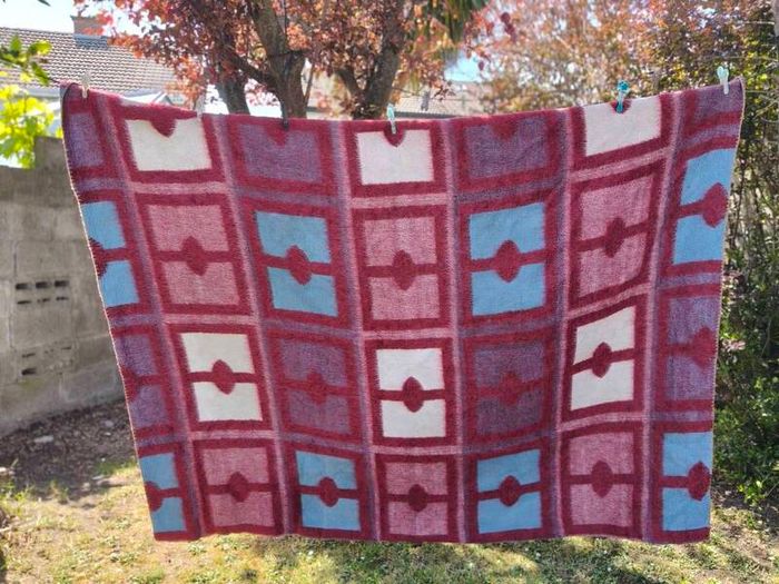 Vintage Dutch Wool Blanket