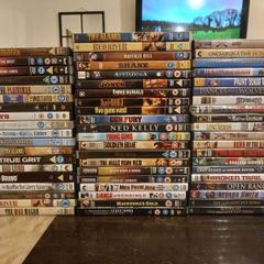 Western Movie Dvd Collection Bundle Classic Vintage Films Magnificent Seven True Grit The Alamo Etc