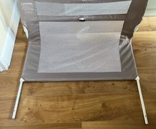 Lindam fold down baby bed guard rail