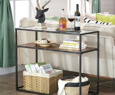 New Entrance, Hallway Tempered Glass Table - FREE P&P