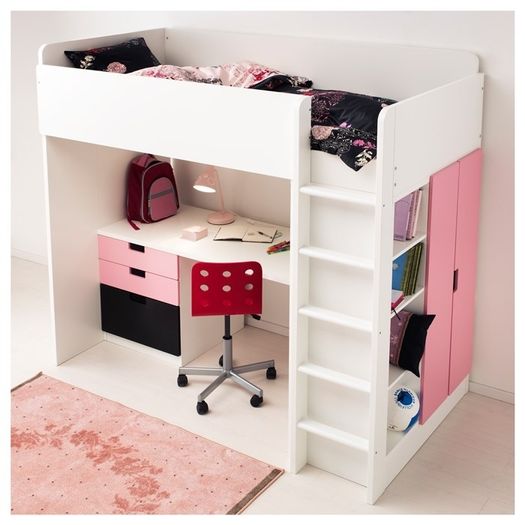 Loft Bed with Desk