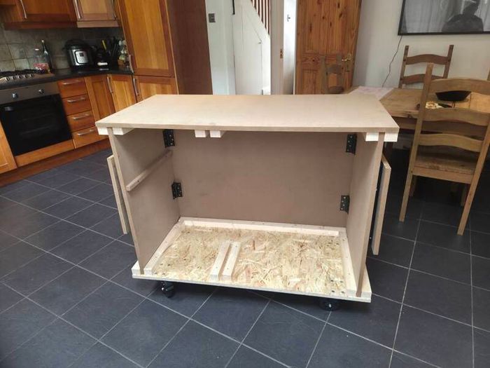 Coffee Cart Fully Collapsible