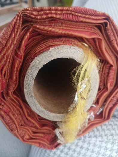 upholstery Curtain Fabric large Roll Burnt Orange, Moroccan Vibes