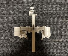 Double monitor stand