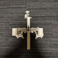 Double monitor stand