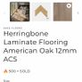 Herringbone laminate flooring Image 5