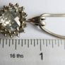 Vintage 925 Sterling Silver Heart Shaped Cut Center Stone Stunning Love Themed Pendant Necklace length 16" - 9,5g Image 10