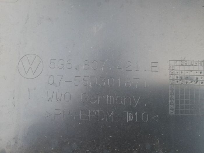 Genuine VW Golf R Mk7 Rear Bumper