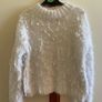 Warm white jumper, size 10/12 Image 3