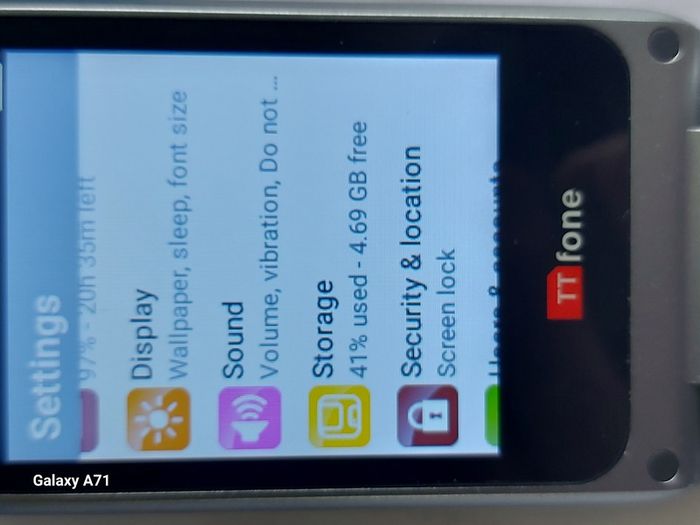 TTPhone, Flip Phone, Model TT970, in excellent like new condition