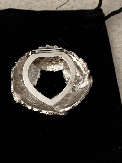 Mid Century Scarf Ring
