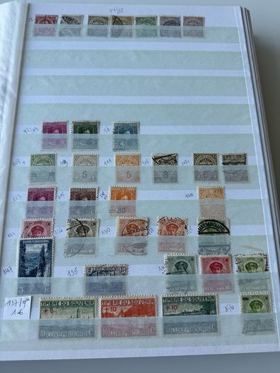 LUXEMBURG collection in 64 pages stamp album