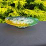 Glass engraved cake stand postage possible Image 4