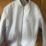 Rare Custom-Made White Buffalo Leather Jacket Image 2