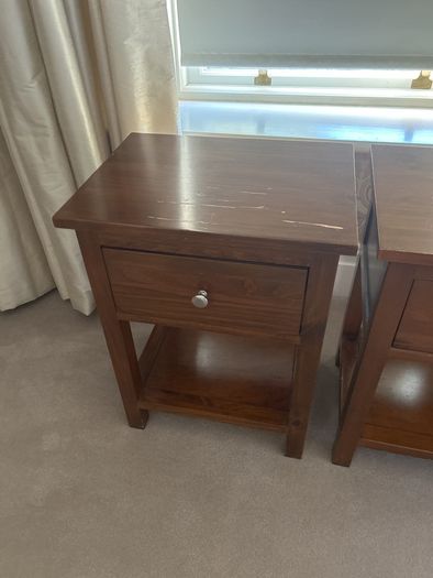 Pair of bedside tables