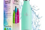 Stainless Steel Water Bottle, 750ML BPA Free Double Walled Vacuum, Insulated water bottle, 12 Hours Hot / 24 Hours Cold, Flask Water Bottle for Sports Reusable Leakproof, Metal Water Bottle