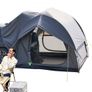 8FT L x 8FT W, Waterproof PU2000mm Spacious Double Layer Design for 5-8 Person, SUV Camping Tent with Mesh Windows, Includes Rainfly & Storage Bag, for Outdoor Activities Image 5