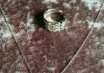 sterling silver ring and pendant set