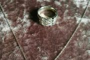 sterling silver ring and pendant set