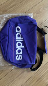 Purple Adidas messenger bag