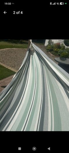 Hammock with wooden stand