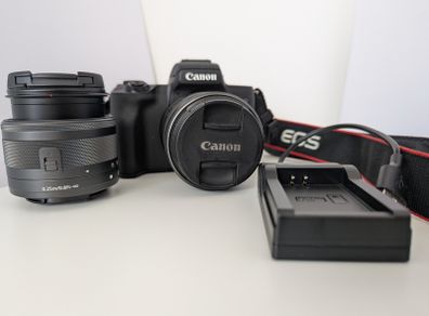 Canon M50 Mk II with Canon 15-45 & 18-55mm Lens