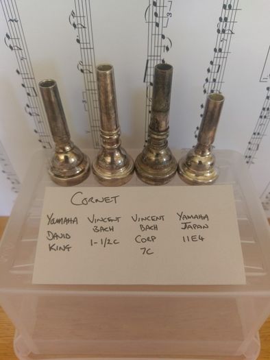 trumpet mouthpieces. Marcinkiewicz signature models.