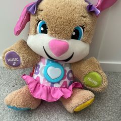 Fisher-Price Laugh and Learn Smart Stages Sis Plush Interactive Toy