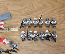 Lego Compatible WW2 German winter soilders New