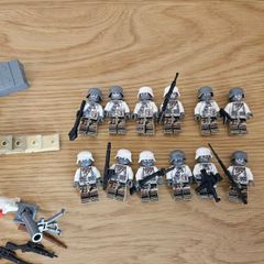 Lego Compatible WW2 German winter soilders New
