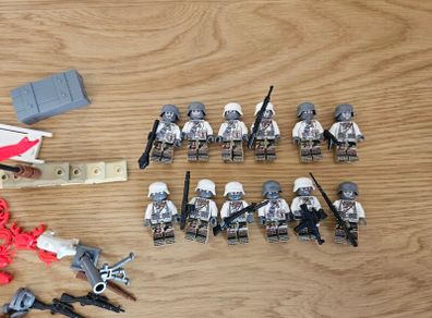 Lego Compatible WW2 German winter soilders New