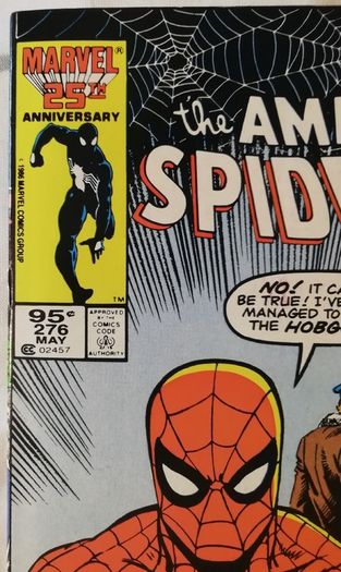 Amazing Spider-Man #276 The Hobgoblin unmasked! - 1986
