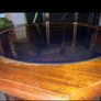 Mid Century Octagonal Coffee Table with Glass Top Image 6