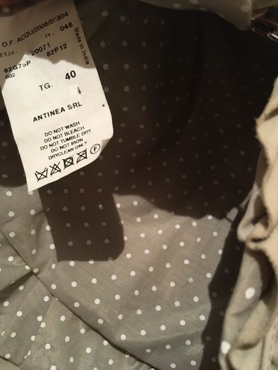 Armani Genuine Leather Jacket, size-10