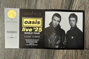 Oasis Live 25 Souvenir Ticket