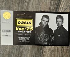 Oasis Live 25 Souvenir Ticket